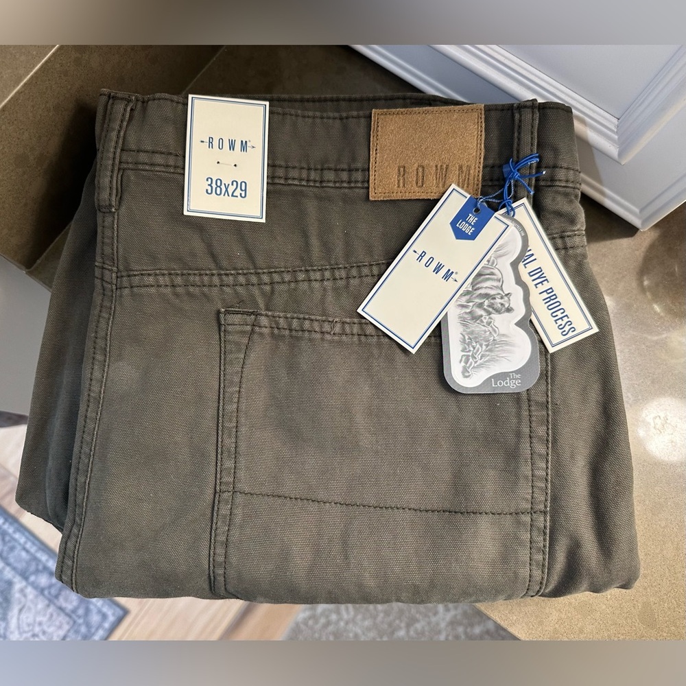 ROWM Olive Green Pants 38x29